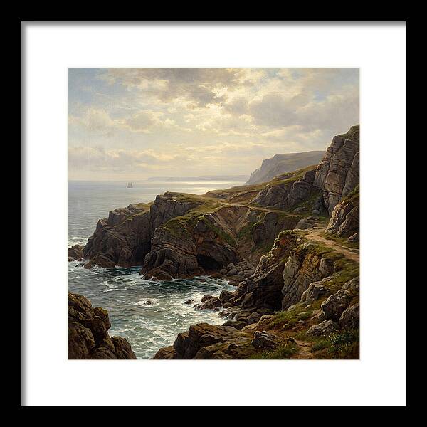 Twilight Over Cliffs