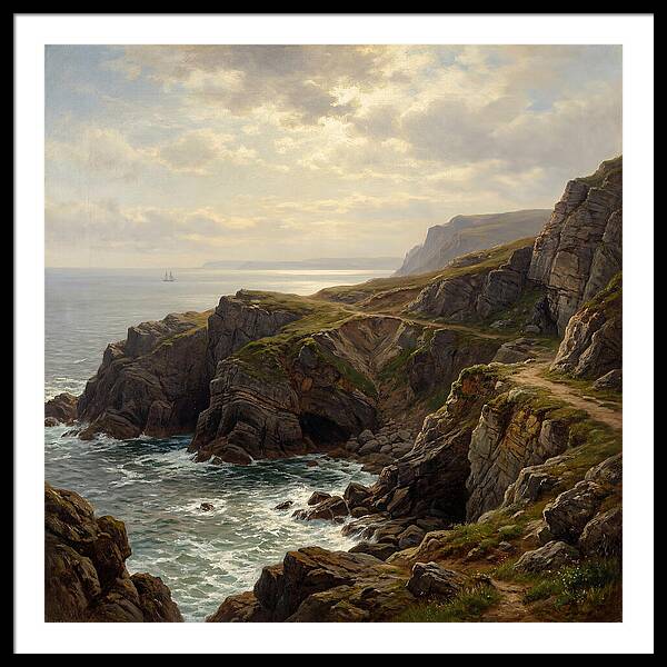 Twilight Over Cliffs
