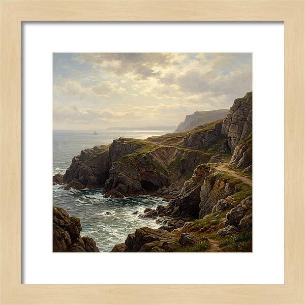 Twilight Over Cliffs