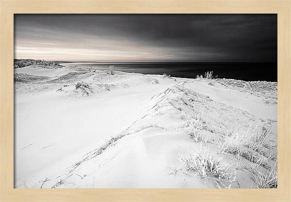 Twilight Over Curonian Spit Dunes