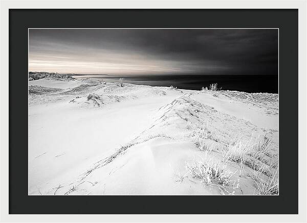 Twilight Over Curonian Spit Dunes