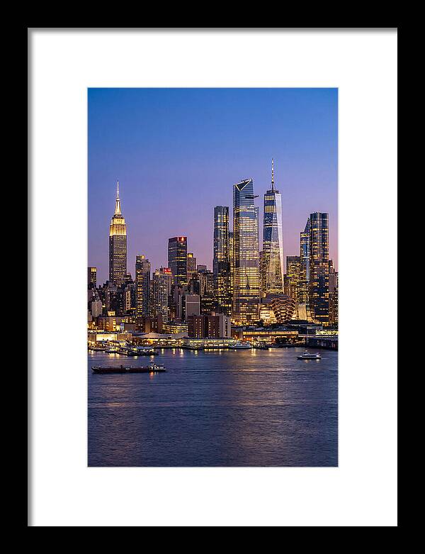 Twilight Over Manhattan Skyline