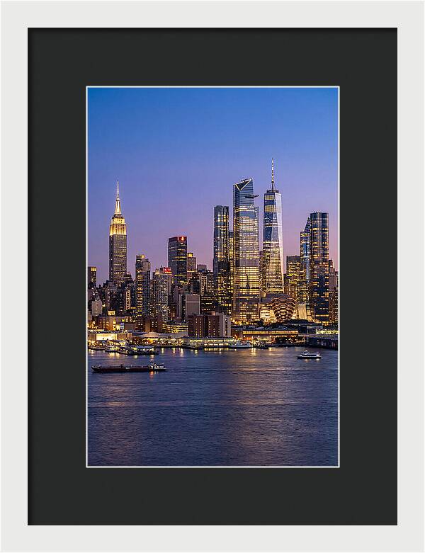 Twilight Over Manhattan Skyline