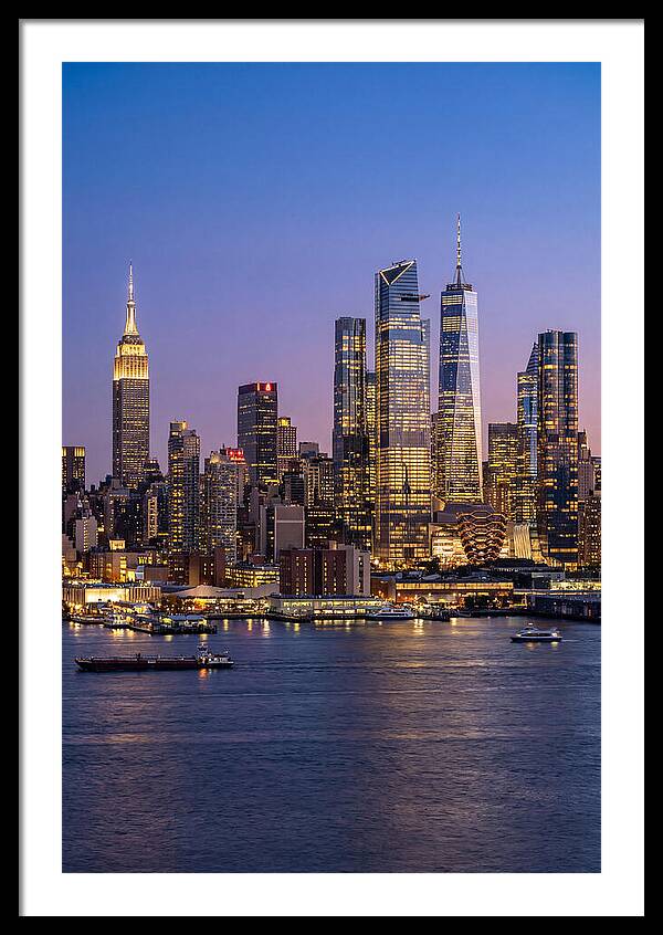 Twilight Over Manhattan Skyline