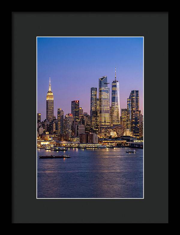 Twilight Over Manhattan Skyline