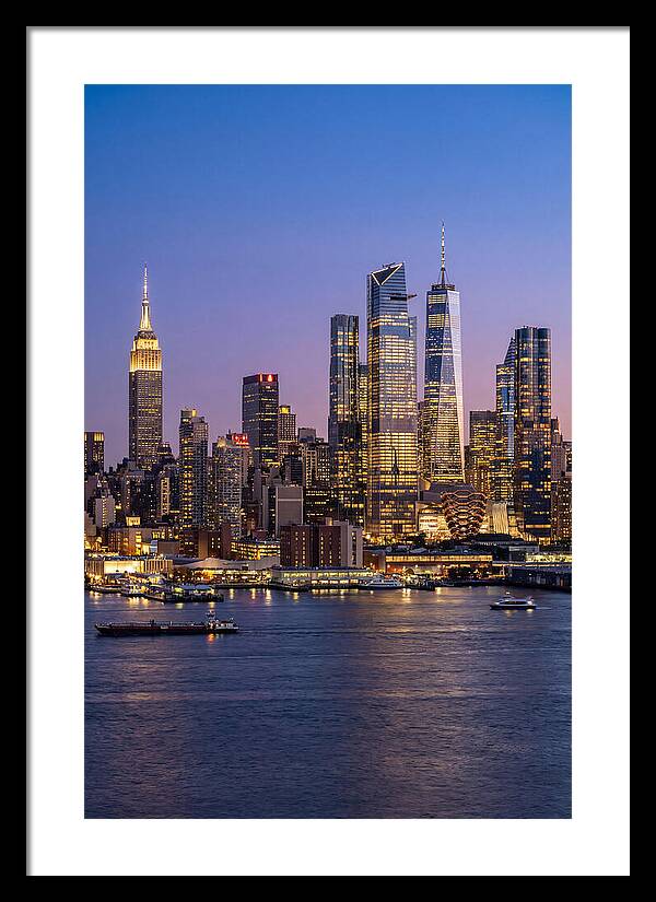 Twilight Over Manhattan Skyline