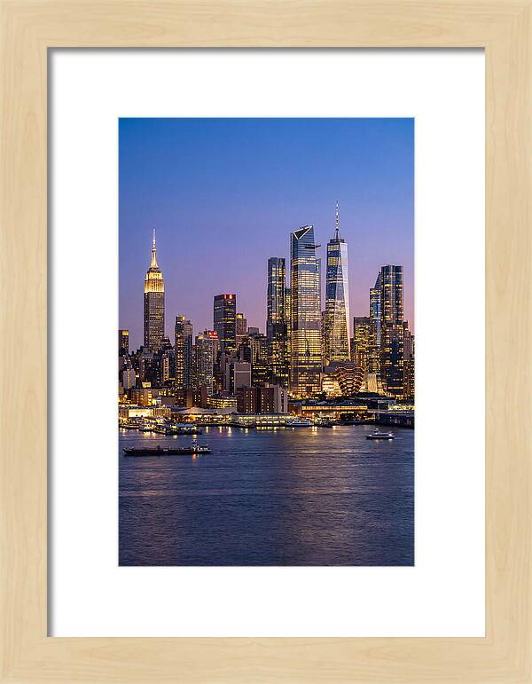 Twilight Over Manhattan Skyline