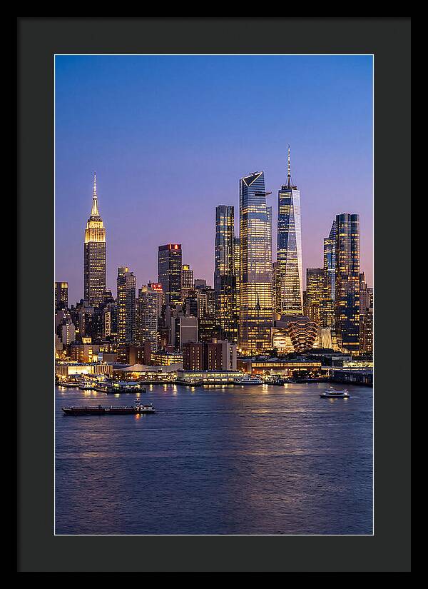 Twilight Over Manhattan Skyline