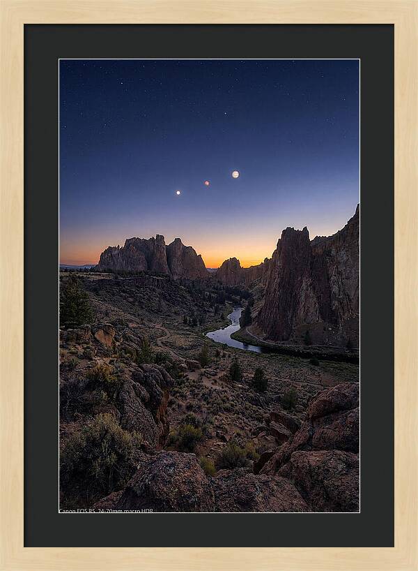 Twilight Planets Alignment