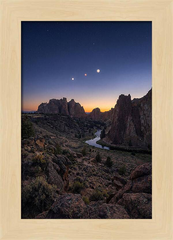 Twilight Planets Alignment