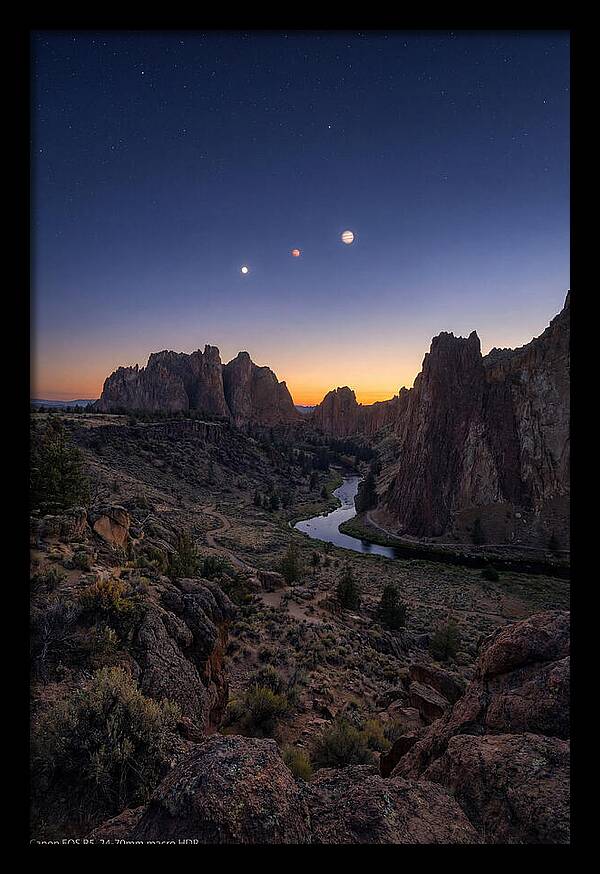 Twilight Planets Alignment