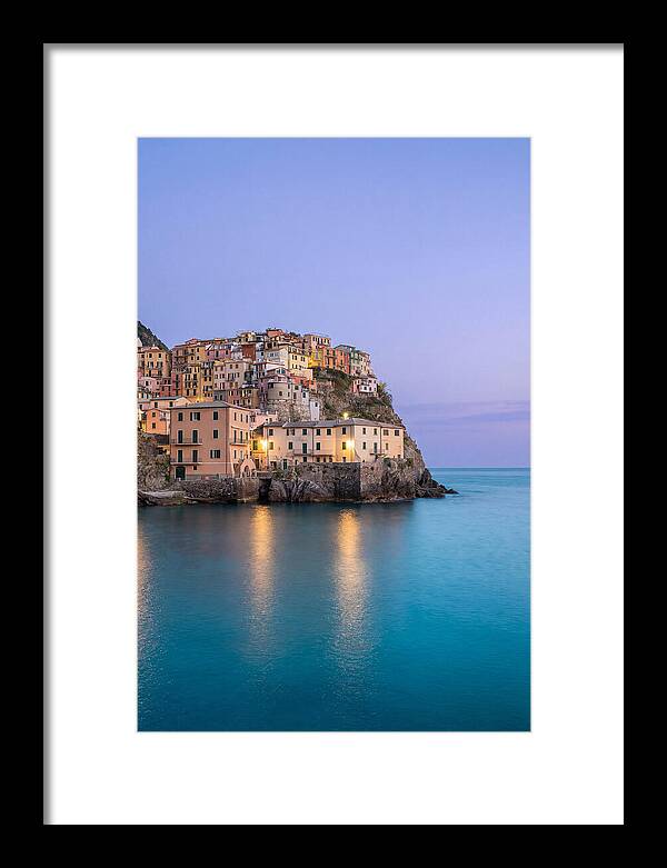 Twilight Serenity Over Manarola