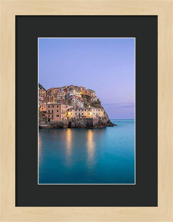 Twilight Serenity Over Manarola