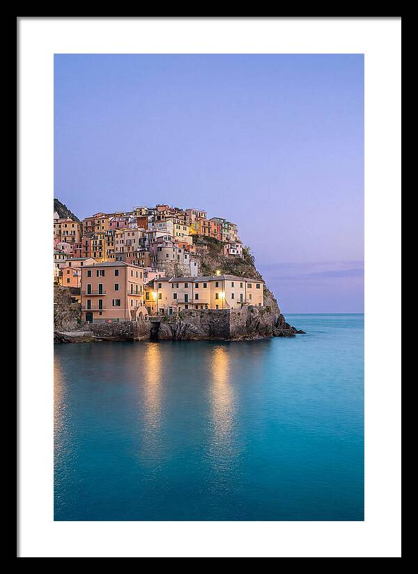 Twilight Serenity Over Manarola