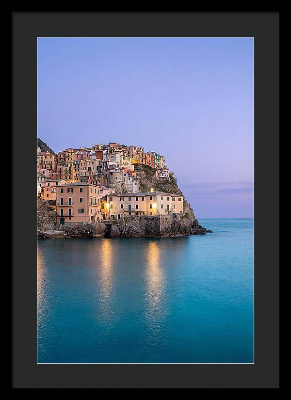 Twilight Serenity Over Manarola