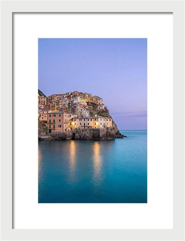 Twilight Serenity Over Manarola