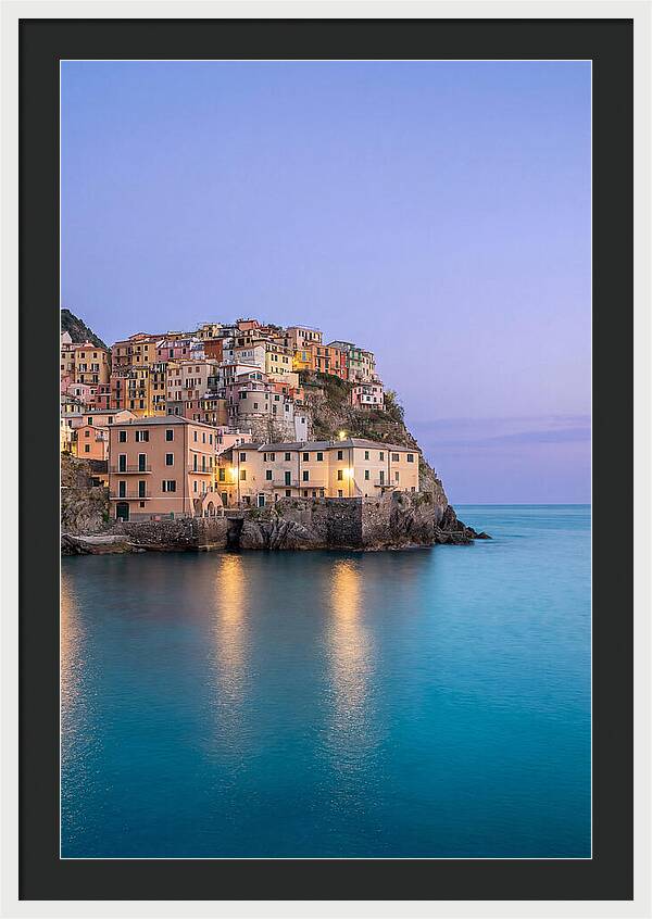 Twilight Serenity Over Manarola