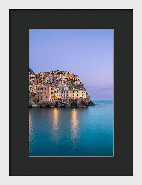 Twilight Serenity Over Manarola