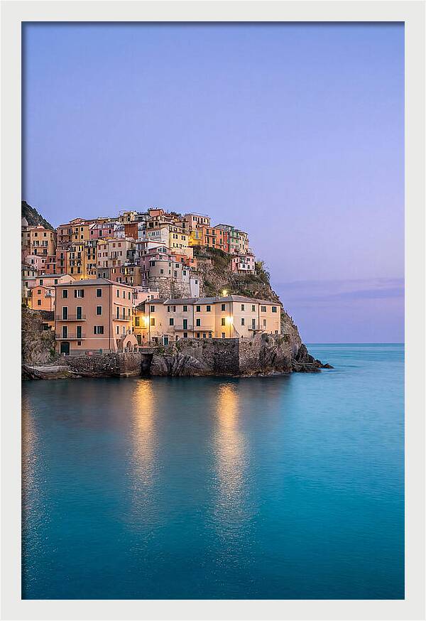 Twilight Serenity Over Manarola