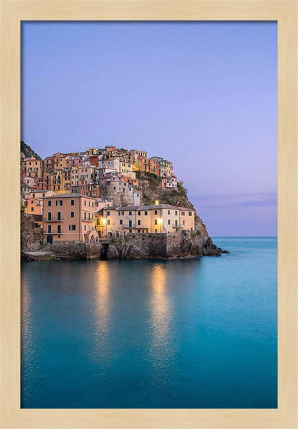 Twilight Serenity Over Manarola