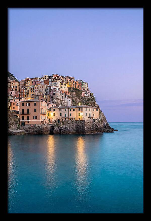 Twilight Serenity Over Manarola