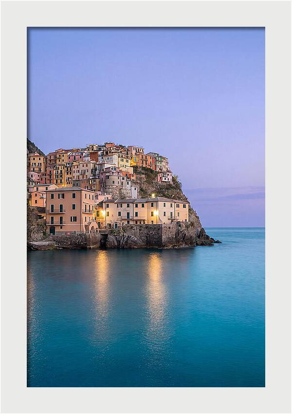 Twilight Serenity Over Manarola