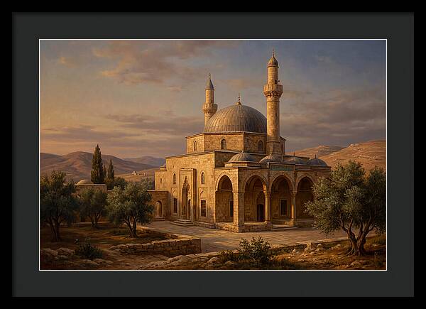 Twilight Tranquility At The Mosque