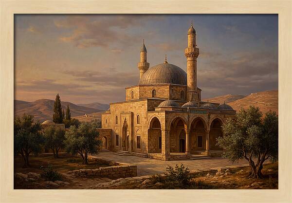 Twilight Tranquility At The Mosque