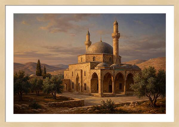Twilight Tranquility At The Mosque