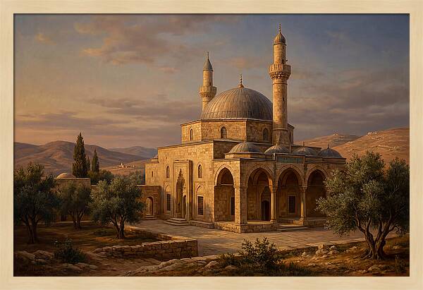 Twilight Tranquility At The Mosque