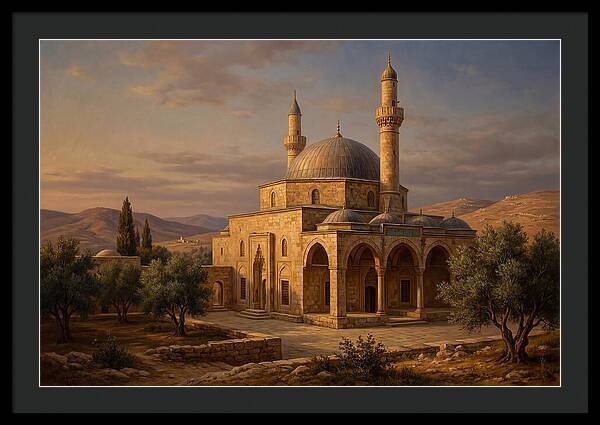 Twilight Tranquility At The Mosque