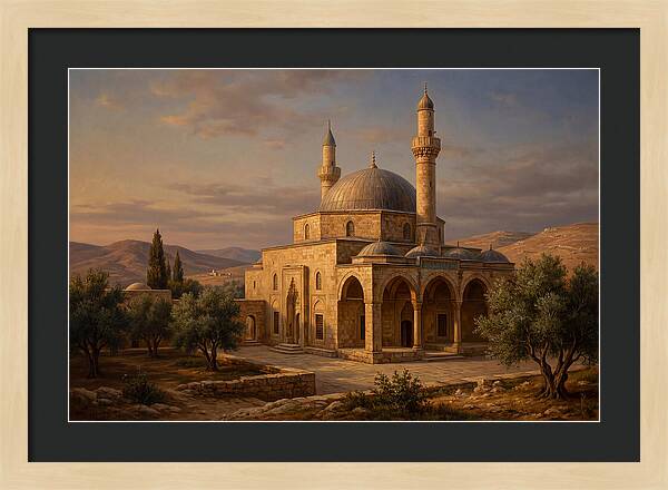 Twilight Tranquility At The Mosque
