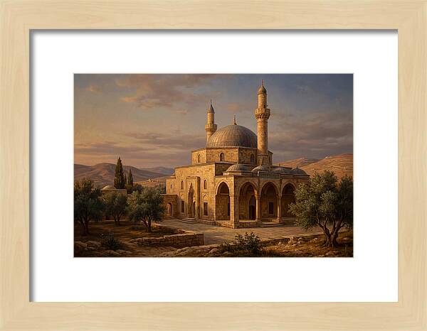 Twilight Tranquility At The Mosque
