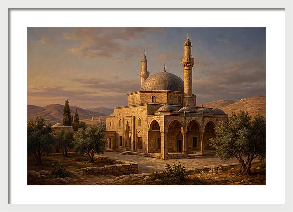 Twilight Tranquility At The Mosque