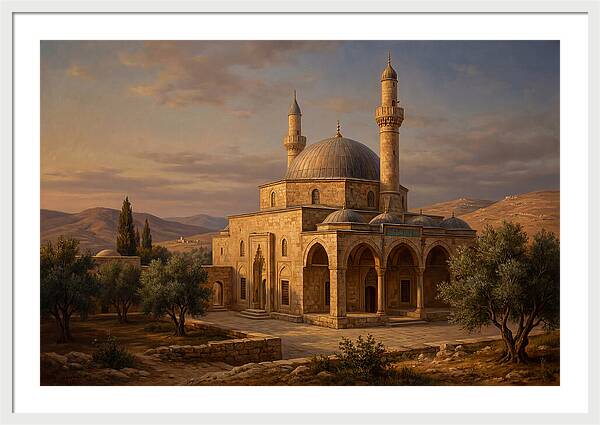 Twilight Tranquility At The Mosque