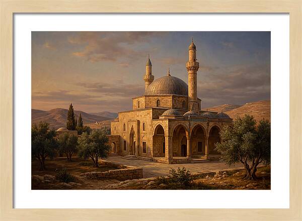 Twilight Tranquility At The Mosque