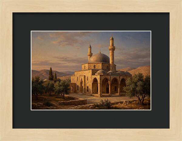 Twilight Tranquility At The Mosque