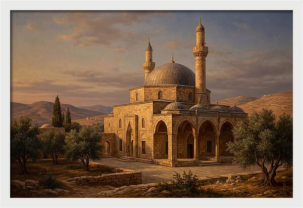 Twilight Tranquility At The Mosque