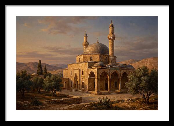 Twilight Tranquility At The Mosque