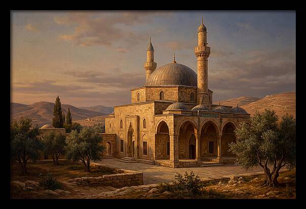 Twilight Tranquility At The Mosque