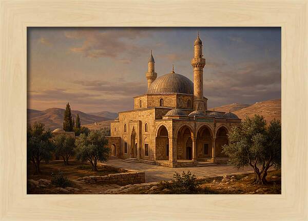 Twilight Tranquility At The Mosque
