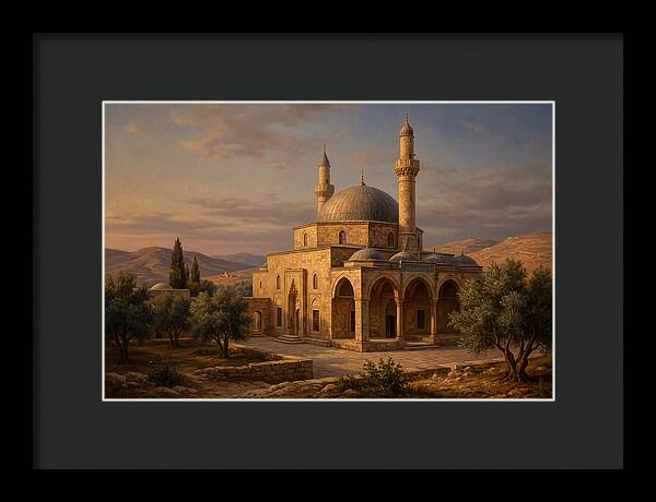 Twilight Tranquility At The Mosque