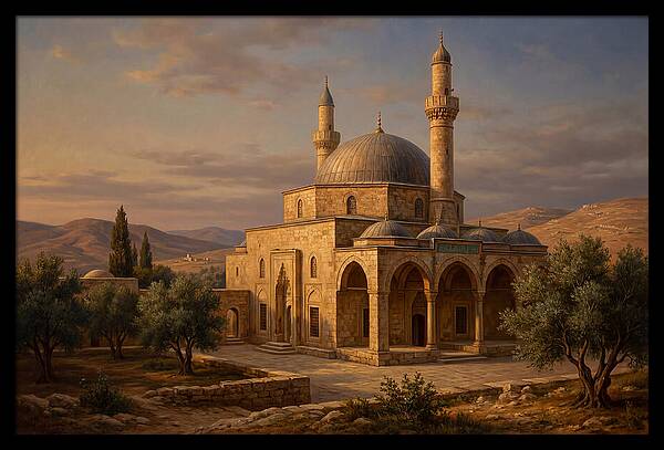 Twilight Tranquility At The Mosque