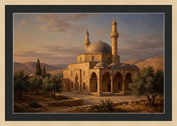 Twilight Tranquility At The Mosque