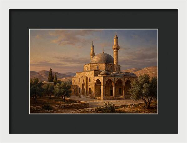 Twilight Tranquility At The Mosque