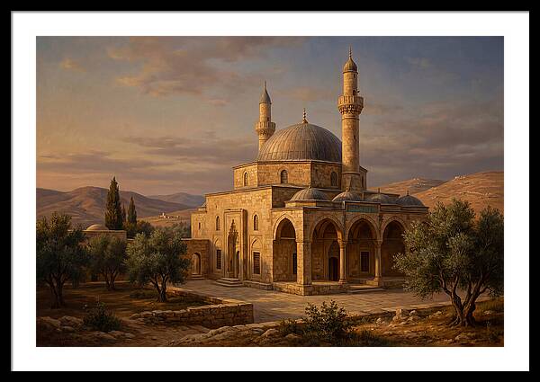 Twilight Tranquility At The Mosque