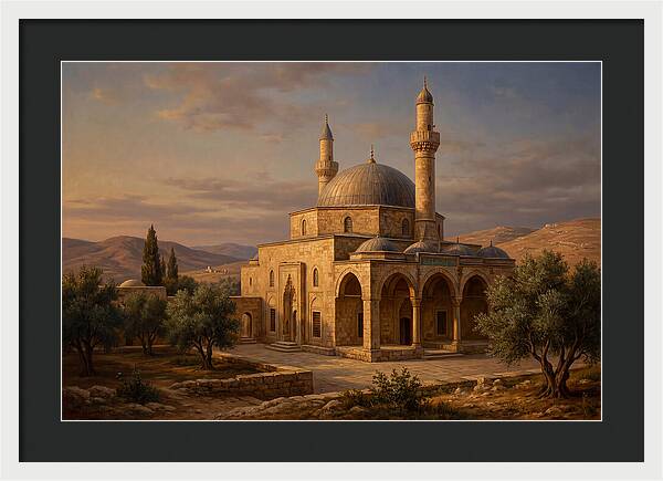 Twilight Tranquility At The Mosque