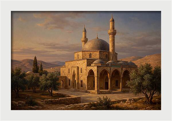 Twilight Tranquility At The Mosque