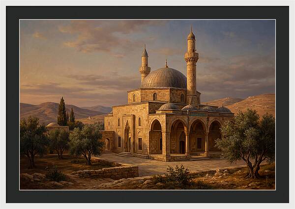 Twilight Tranquility At The Mosque