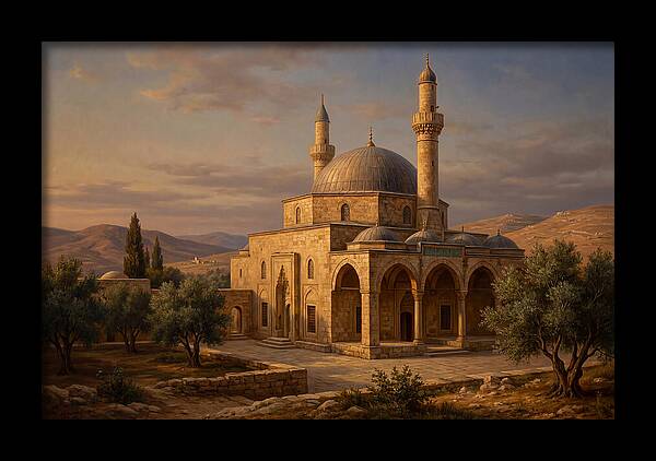 Twilight Tranquility At The Mosque